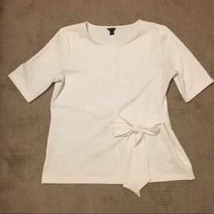 Ann Taylor Bow Tie Blouse